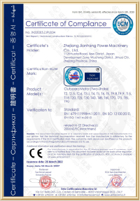 CE Certificate