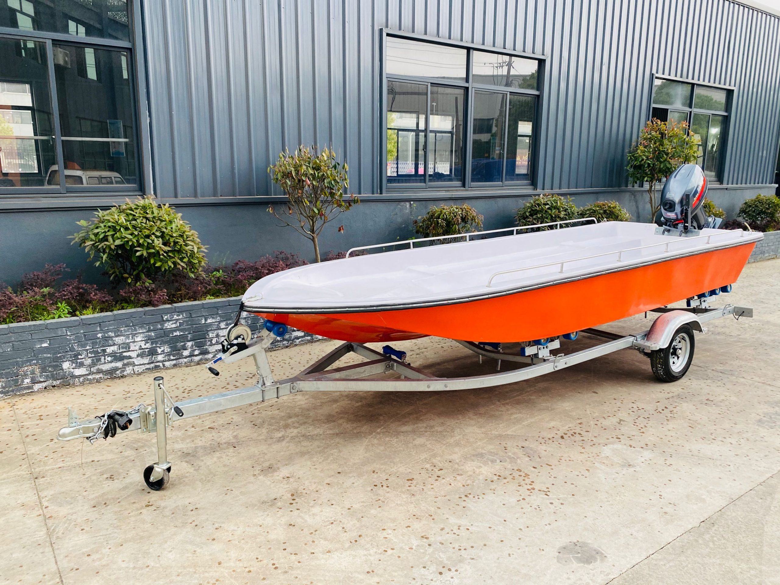 Fiberglass Assault Boat