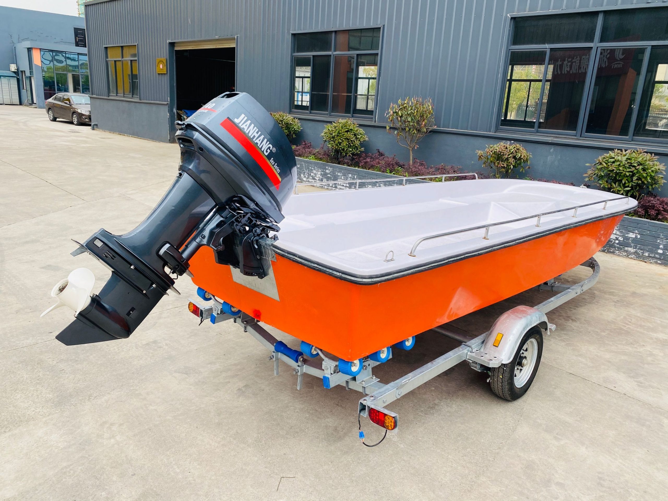 Fiberglass Assault Boat
